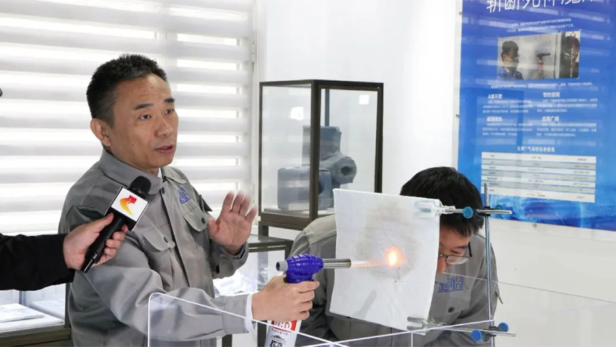 田雷董事长接受河北电视台采访：向“新”而行，争做材料界华为