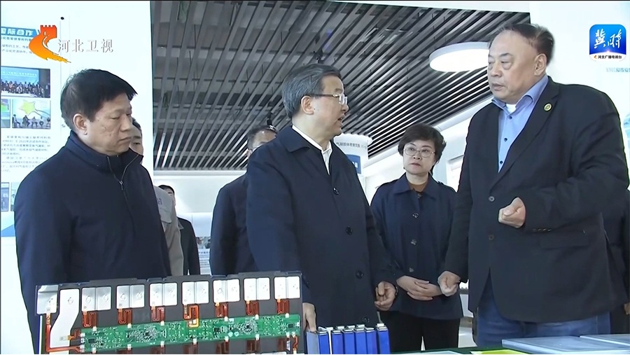 河北省委书记、省人大常委会主任倪岳峰深入爱彼爱和等沧州企业调研
