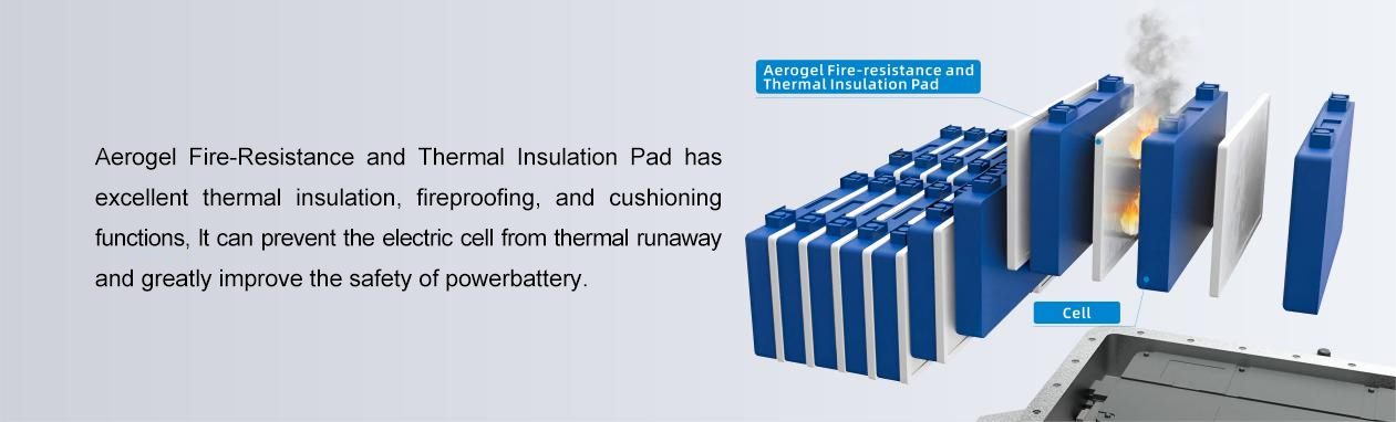 Aerogel Fire-resistance and Thermal Insulation Pad